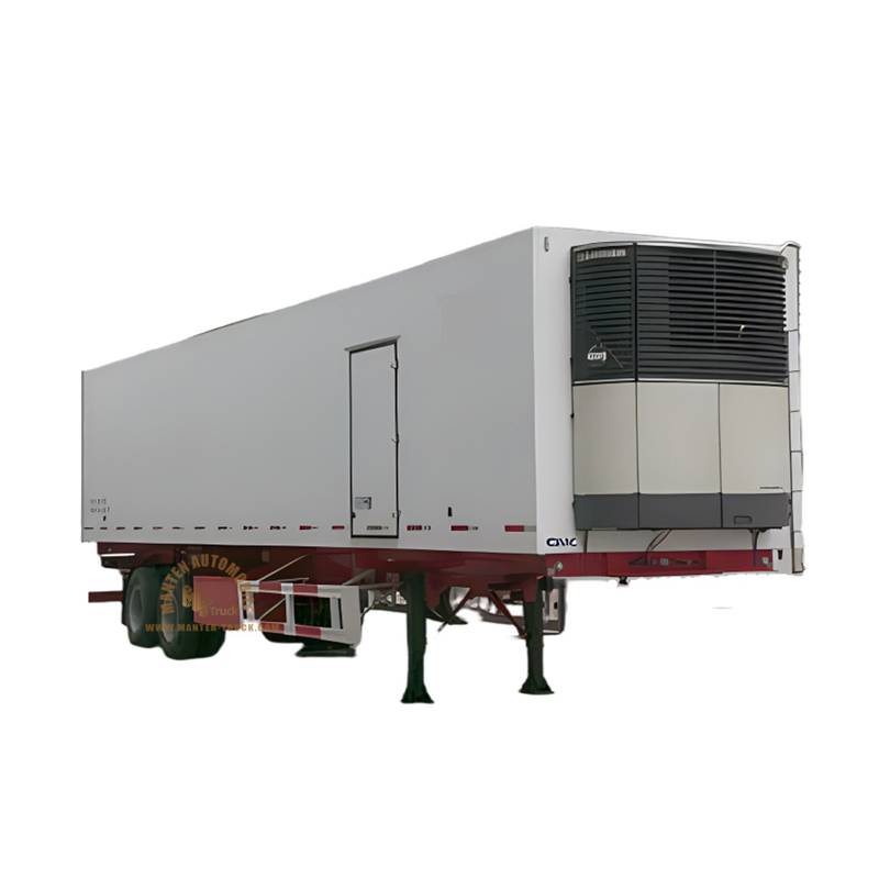 2 axles refrigerated traile
