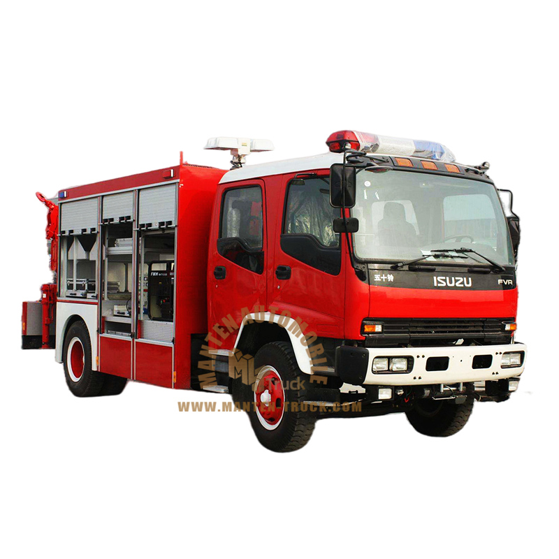 รถดับเพลิงกู้ภัยฉุกเฉิน Isuzu FVR