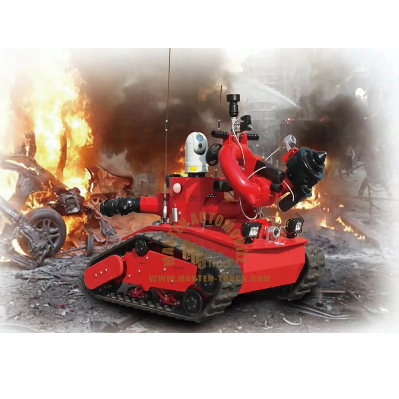 หุ่นยนต์ดับเพลิงที่มีฟังก์ชั่นป้องกันการระเบิดและทนไฟ