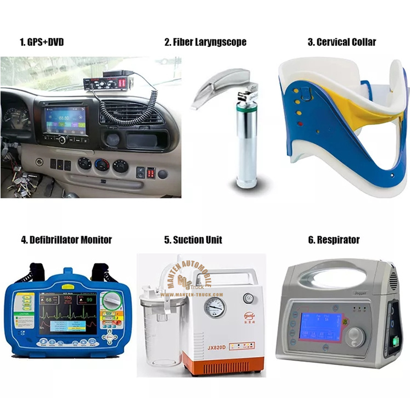 ICU เครื่องเสริมและอุปกรณ์สำหรับรถพยาบาล (1)