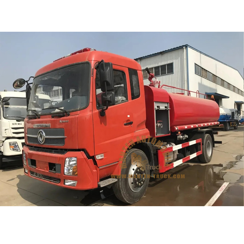 fire truck with water tank