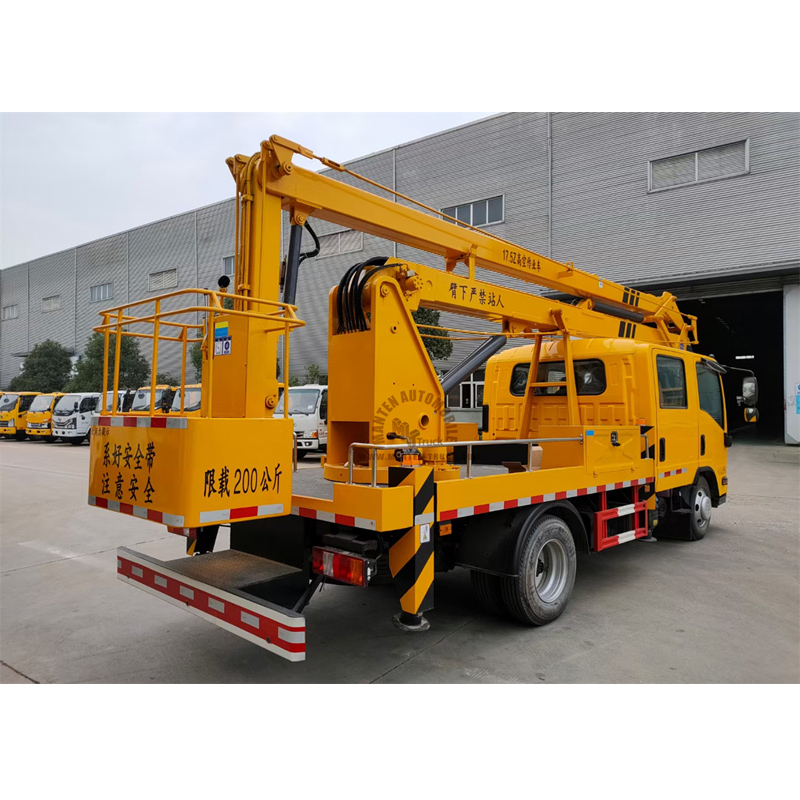truck with boom lift for sale