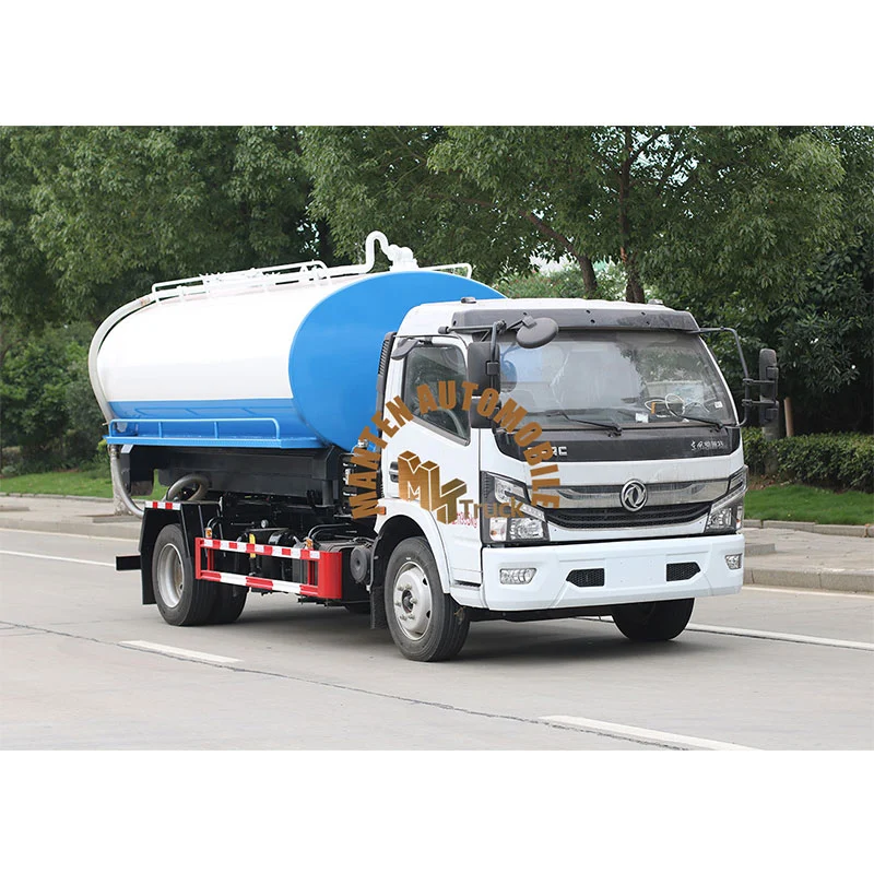 dongfeng 140hp hook boom garbage truck 4